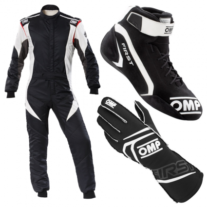 OMP First Evo Racewear Package - Black